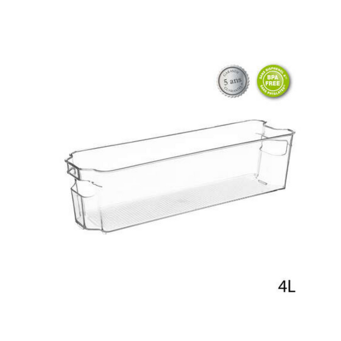 Bac rangement frigo PET 4L - 5five