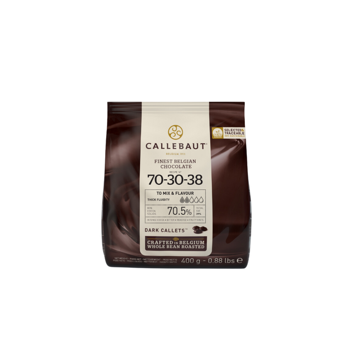 Chocolat noir 54,5% - Callebaut (400g/1kg)