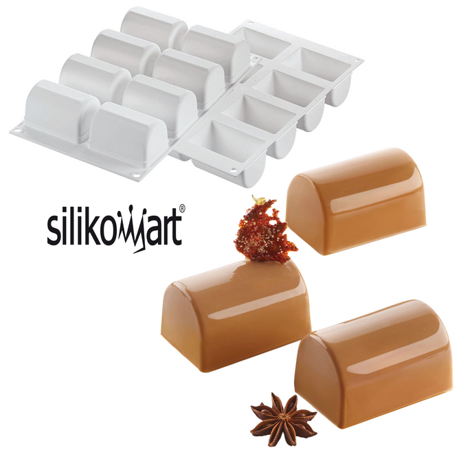 Moule silicone 8 Buchettes - Silikomart