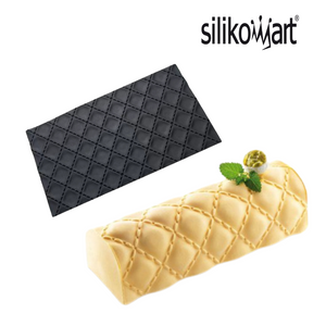 Tapis Matelassé Décor Bûche en silicone - Silikomart